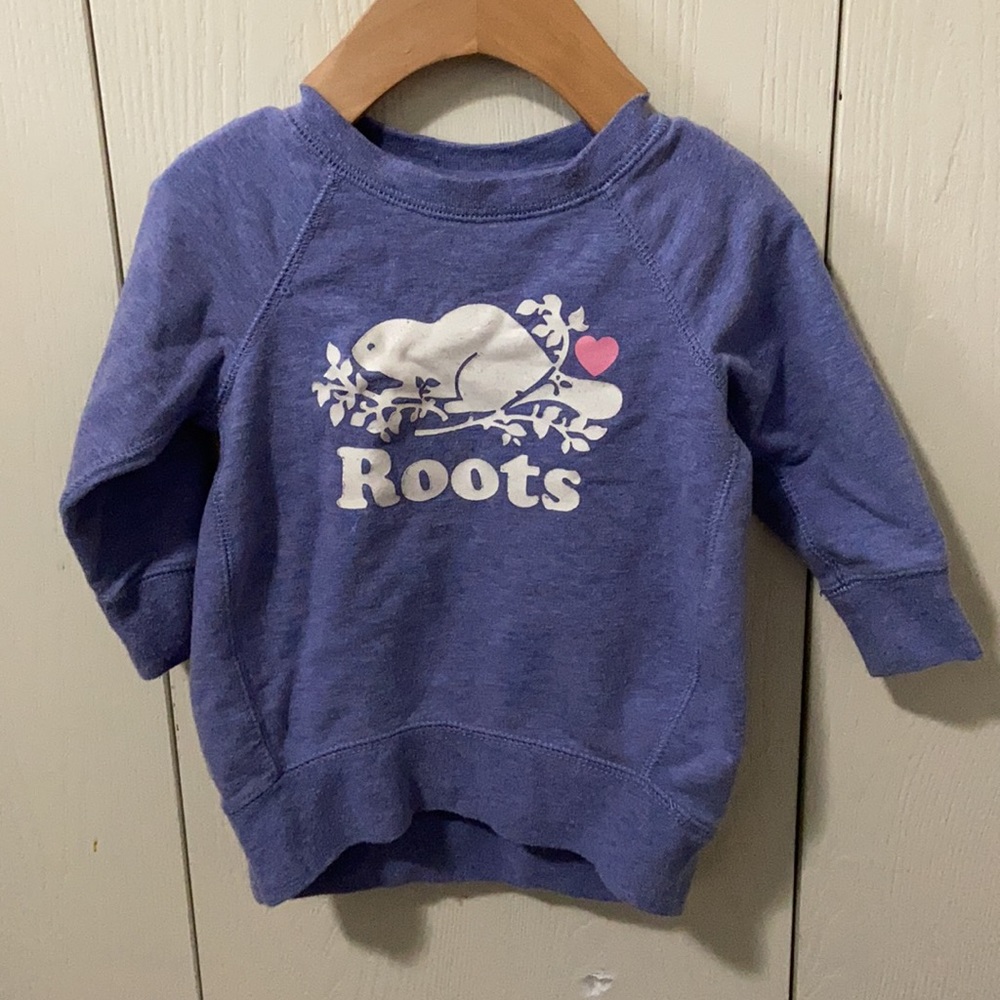 Roots Blue Sweatshirt Dress